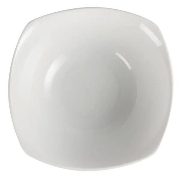 Gastronoble Olympia Whiteware Abgerundete Viereckige Schalen 22cm 7