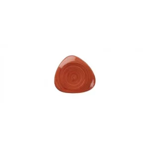 Churchill 12 X Teller Flach Dreieckig 19cm STONECAST Spiced Orange 13