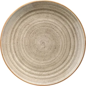 6x Speiseteller Flacher Teller Rund Tafelgeschirr Porzellan Rot Creme Bonna Aura Passion Gourmet 27cm Kantenschutz 21