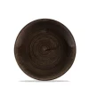 Churchill 12 X Teller Flach Coup 16,5cm STONECAST PATINA Iron Black 23