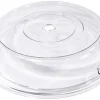 Contacto 2x Tellerglocke, Klar Aus Glasklarem Polycarbonat, Temperaturbeständig Von -30C Bis 25