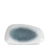 Churchill 12 X Platte Chefs Geo Eckig 30×15,5cm RAKU Topaz Blue 23