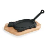 Was-germany WAS Germany – Servierpfanne Cast Iron 35, Mit Holzuntersetzer, 27 X 16 X 2 Cm, Gusseisen/Holz (3523280) 23