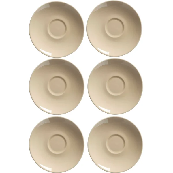 Ritzenhoff & Breker DOPPIO Espressountertasse 12 Cm Toffee 6er Set – A 3