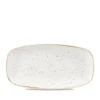 Churchill Stonecast Rechteckiger Langer Präsentationsteller Barley White BxT 29,8×15,3cm Weiß (6 Stück) Von CHEFGASTRO 25