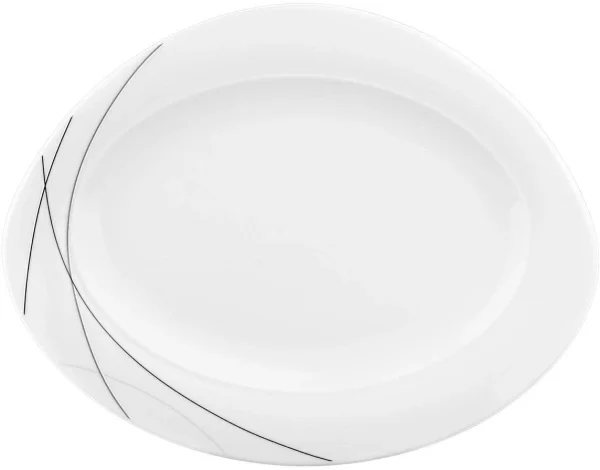 Esmeyer Seltmann Servierplatte Oval 30,5×24 Cm -Trio- 1