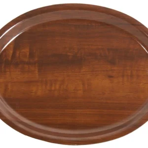 Contacto Tablett, Oval 29 Cm, Schwarz 17