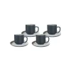 Ritzenhoff & Breker JASPER Espresso Set 8-tlg. Grau 25