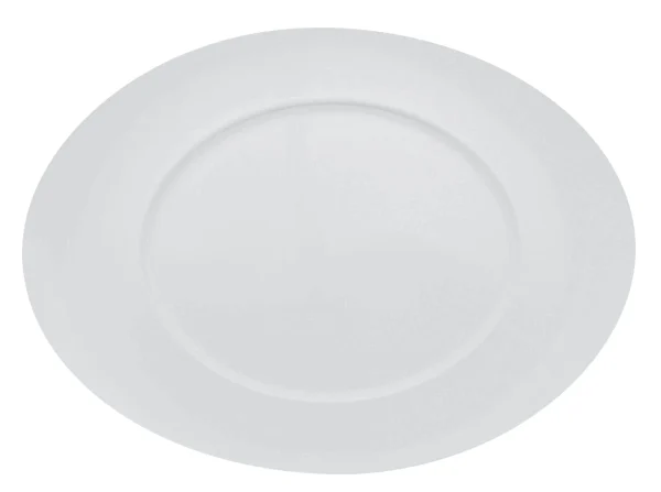 Metro-professional METRO Professional Ovaler Teller Fine Dining, Porzellan, Ø 21.8 Cm, Flach, 10 Stück 8