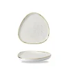 Churchill 6 X Teller Dreieckig Walled 20cm STONECAST Barley White 23
