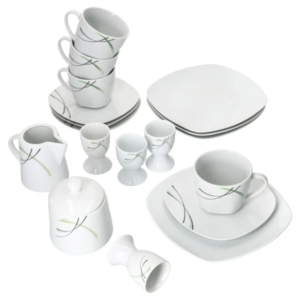Null 18tlg. Kaffee Set Lilli Palazzo Für 4 Personen 3