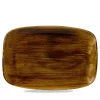 Churchill 6 X Platte Chef’s Rechteckig 34,4×23,4cm STONECAST PATINA Vintage Copper 23
