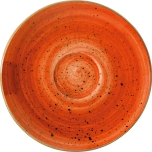 Bonna Premium Porcelain ATCRIT04CT Aura Terracotta Untertasse, Untersetzer, Porzellan, Terrakotta, 1 Stück 11