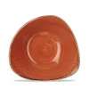 Churchill 12 X Schale Dreieckig 23,5cm STONECAST Spiced Orange 23