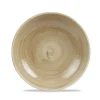 Churchill 12 X Schale Coup 24,8cm STONECAST PATINA Antique Taupe 25
