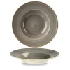 Churchill Stonecast Tiefer Teller Peppercorn Grey ø28cm Grau (12 Stück) Von CHEFGASTRO 25