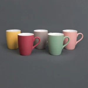 Olympia Pastellfarbene Tassen Grau 34cl 21
